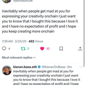 I'm sorry, I love your creativity